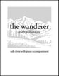The Wanderer SATB choral sheet music cover